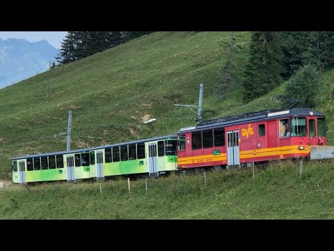 [FR/DE] Trafic ferroviaire/Bahnverkehr TPC (BVB - Bex Villars Bretaye) - Transports Publics Suisses