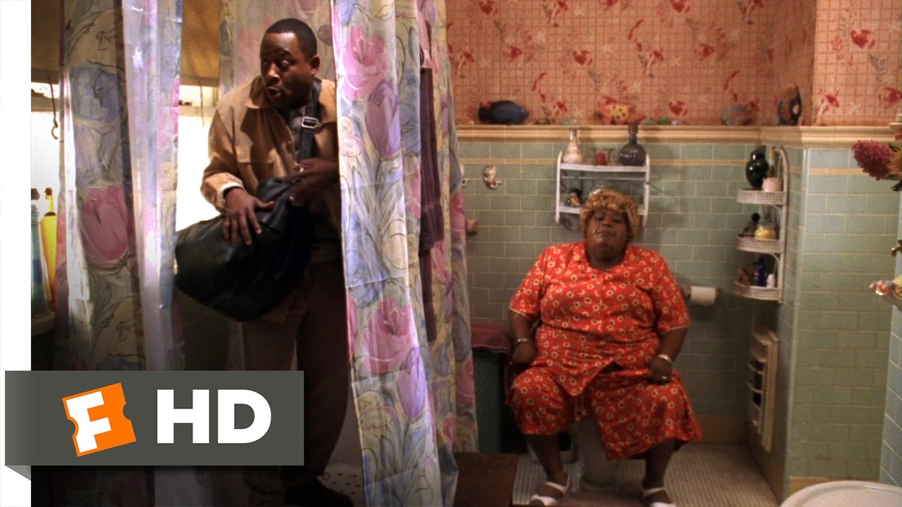 Big Momma's House (2000) - Trapped In the Bathroom Scene (1/5) | Movieclips