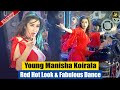 Young Manisha Koirala S RED HOT Look FABULOUS Dance Chaahat On Location BOLLYWOOD FLASHBACK