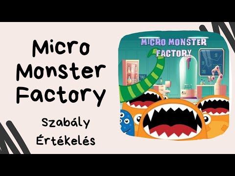 Rémségek reflektorfényben: Micro Monster Factory társasjáték játékbemutató és szabályismertető - Társasozz Okosan!