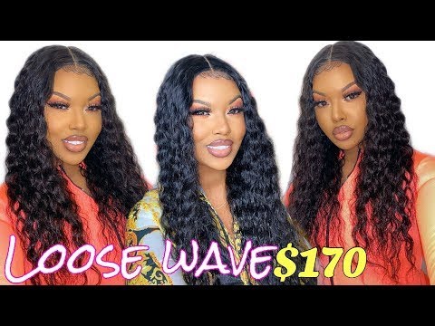PU Silk Top Wig Brazilian Loose Wave Silk Base Lace Front Wig 26inch