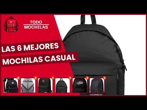 Las 6 mejores mochilas casual