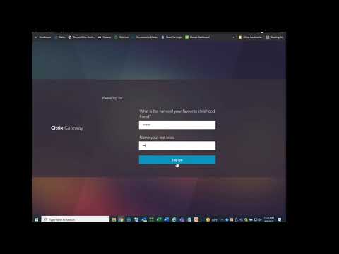 Changing Password On Citrix