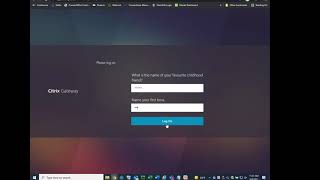 Changing your Citrix Network password Re-upload