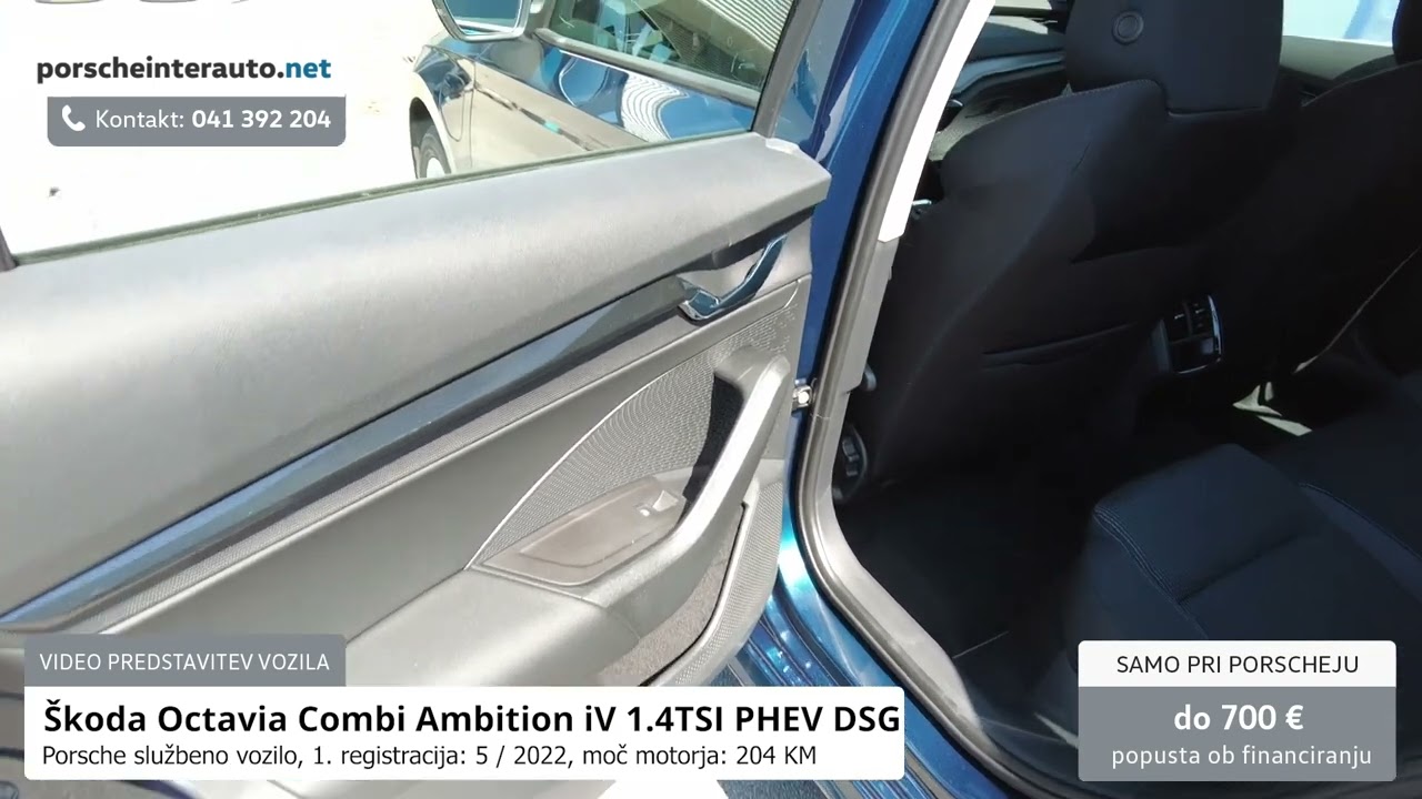Škoda Octavia Combi Ambition 1.4 TSI PHEV DSG - SLOVENSKO VOZILO