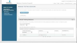 Demonstration of how to login and proctor MAP testing session.