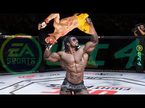 UFC4 Bruce Lee vs. Evil Sangram EA Sports UFC 4
