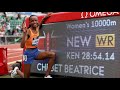 Beatrice Chebet 28 54 14 Smashes 10 000m World Record To Win Kenyan Olympic Trials At Pre Classic
