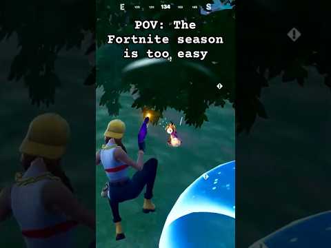 This Fortnite season is too easy. I have aimbot.