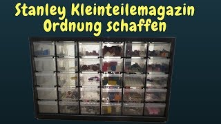 Stanley Kleinteilemagazin - Ordnung schaffen - Review in Deutsch