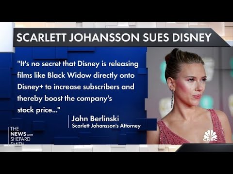 Scarlett Johansson sues Disney over lost money from streaming