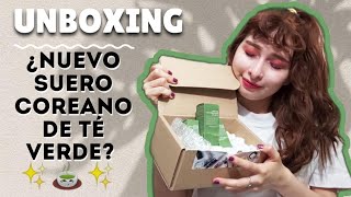 Unboxing: EL MEJOR SUERO COREANO DE TÉ VERDE FT. SKINLOVERSMX
