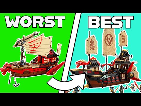 Ranking EVERY Ninjago Destiny's Bounty (2012-2025)