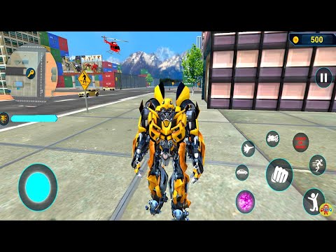 Optimus Prime Multiple Transformation Jet Robot Car 2022 - Android Gameplay