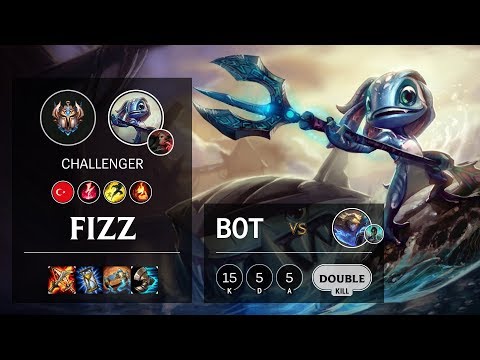 Fizz Bot vs Ezreal - TR Challenger Patch 10.7