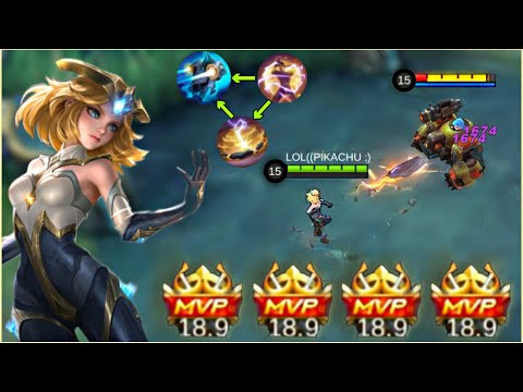 WTF DAMAGE | Edith Best Build And Combos | Build Top 1 Global Edith | MLBB