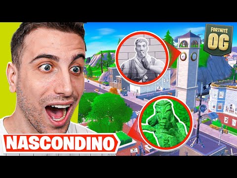 Giochiamo a NASCONDINO a PINNACOLI! Stagione OG Fortnite ITA!