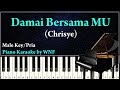 Chrisye - Damai Bersama MU Piano Karaoke Version