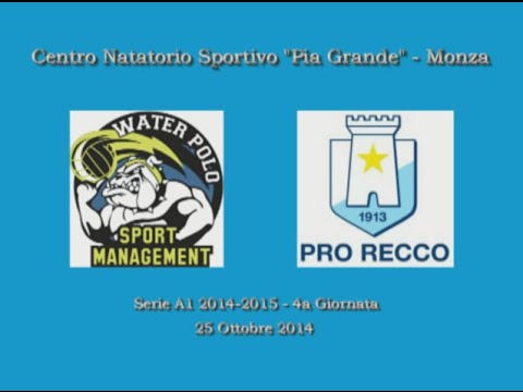 Serie A1 2014/15 (4° Giornata) - BPM Sport Management vs. Pro Recco 6-8