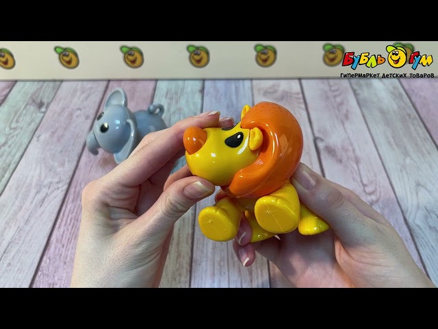 Набор Lanson Toys игрушки-трещотки Животные Африки - видео