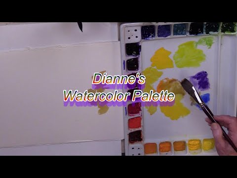 Bonus Quick Tip 1 - Dianne's Watercolor Palette