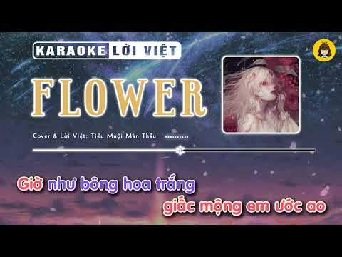 ✨HOT ✨FLOWER  | JISOO【KARAOKE Lời Việt】 - Tiểu Muội Màn Thầu