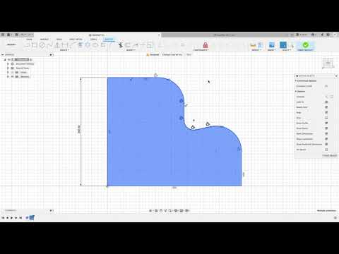 (Part.20) 2D Sketching (Sketch Scale & Window). Fusion 360 for the absolute beginner help series.