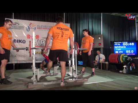 Men 53kg Bench Press of 2011 IPF World Sub-Junior & Junior Championships