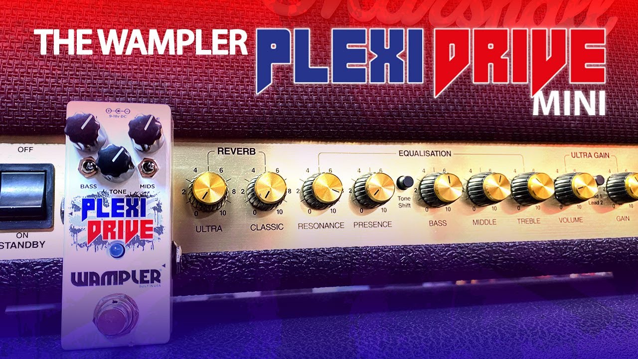 Wampler Plexi-Drive MINI Overdrive Pedal