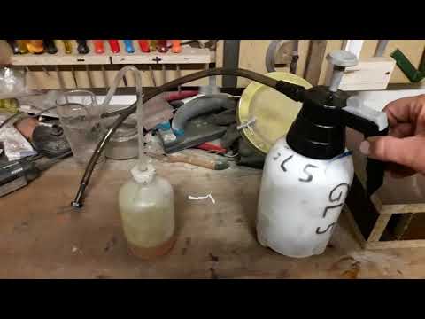 Öleinfüllgerät selber bauen für Unimog Vorgelege