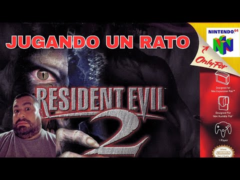 🔴 JUGAMOS RESIDENT EVIL 2 (N64) CON CARTUCHO REPLICA ( NO EMULADO)