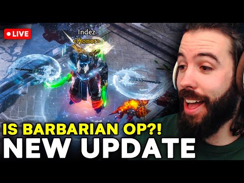 🔴BARB IS BACK BABY! NEW PVP BUILD