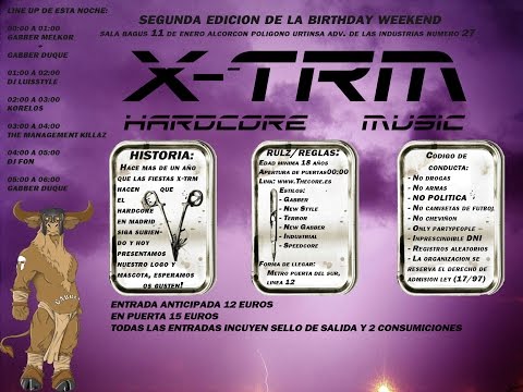 Gabber Duque en TMK X-TRM A Birthday Weekend @ Sala Bagüs - Alcorcón (Madrid) 11-01-2008