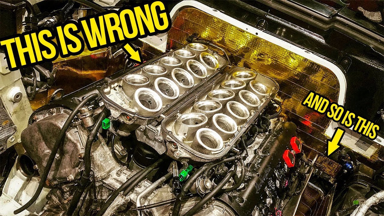 I Had To Remove The Engine In My Cheap Lamborghini Because I Made A Stupid Mistake