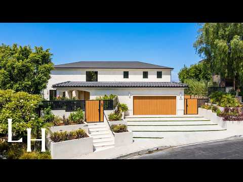 Inside a $4,700,000 Mediterranean-Inspired Home with Pool, Canyon Views & Private Grounds