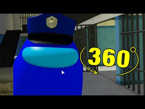 ROBLOX PIGGY 2 COP AMONG US JUMPSCARE 360 - Roblox Piggy Book 2 rp