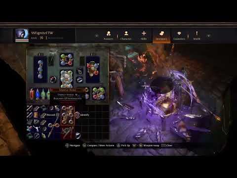 Path of Exile 3.12 - Heist SSF Fireball Flamewall Trickster