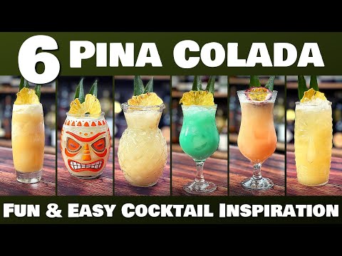 YOUR Ultimate PINA COLADA Cocktail Masterclass