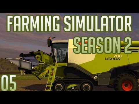 Farming Simulator 2013 w/ Docm77 Season 2:  #5 - Claas Lexion 780TT