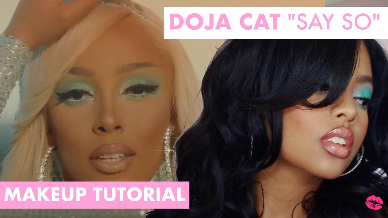 Doja Cat Say So Makeup Tutorial
