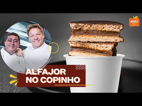 ALFAJOR: como fazer sobremesa com doce de leite e mel | Claude Troisgros e Batista | Que Marravilha