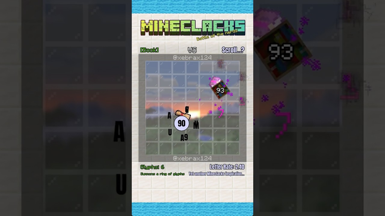 Book vs Scroll...? @earclacks #minecraft #satisfying #simulation #earclacks #scroll