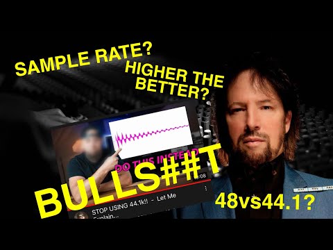 Which Sample Rate to use? Does 48k sound better than 44.1k? - Jack Joseph Puig
