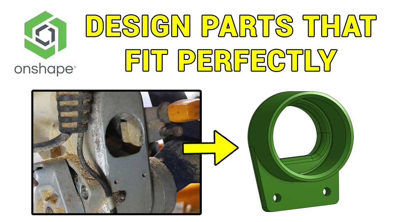 Parts that fit odd shaped objects - 3D design for 3D printing pt4
