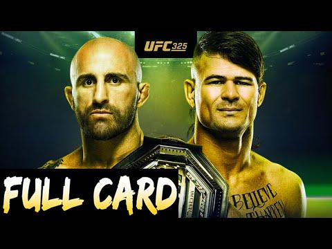 UFC 325 Predictions Volkanovski vs Lopes 2 Full Card Betting Breakdown