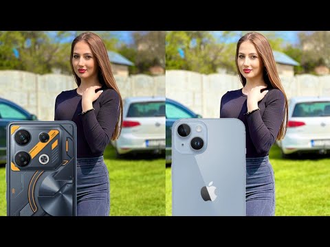 ZTE Blade V40s vs iPhone 14 | Camera Test Comparison