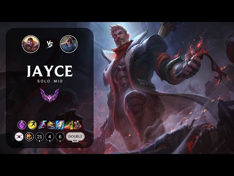 Jayce Mid vs Yasuo - KR Master Patch 14.4