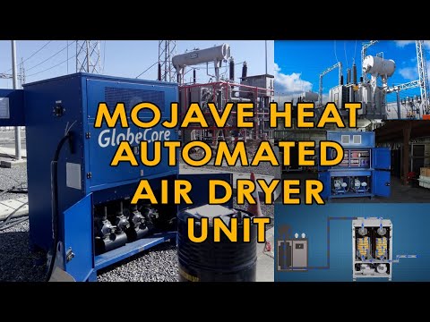 Atmospheric Air Drying with automatic mode. Mojave Heat unit