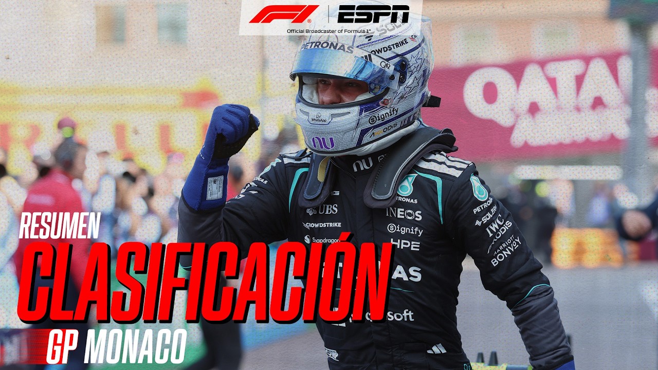 EL SORPRENDENTE ANTONELLI DEJÓ ATRÁS A LOS CAMPEONES Y LARGARÁ PRIMERO EN EL GP DE MONACO | RESUMEN