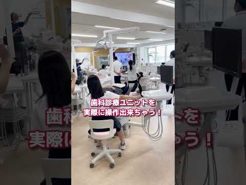 歯科衛生士が目指せる学科の模擬授業に潜入！#歯科衛生士 #徳島文理大学 #shorts